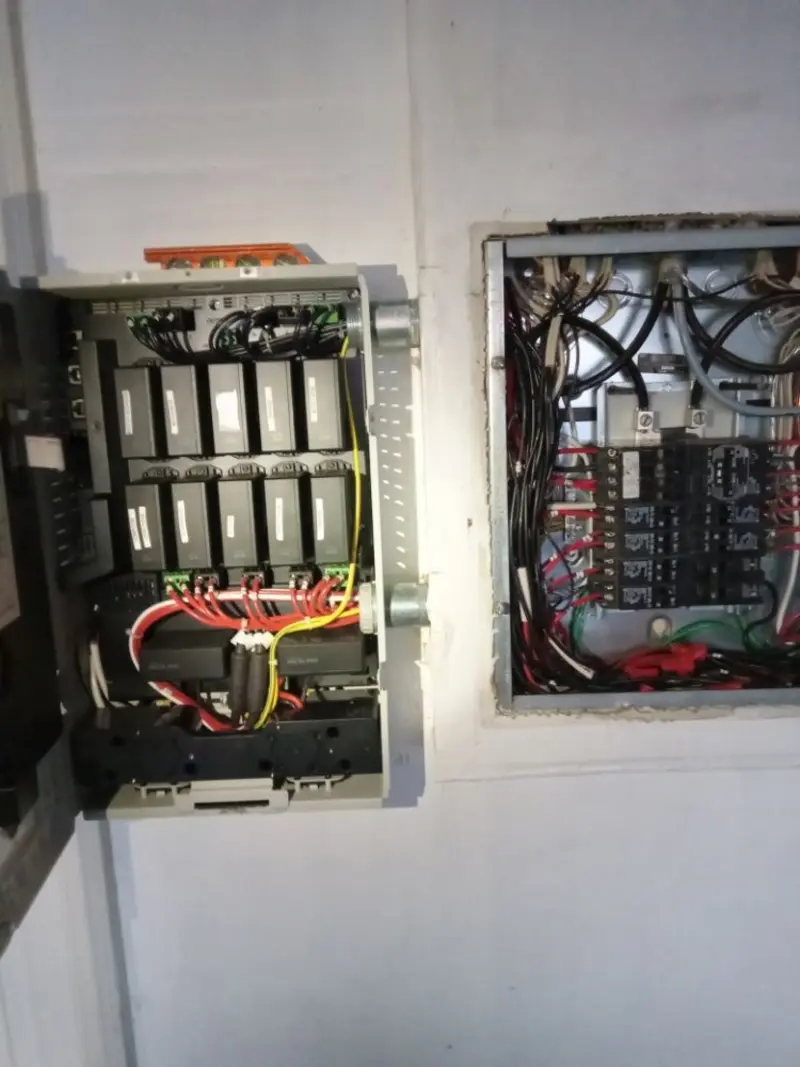 Electrical panel upgrade completed for Ring Doorbell Installation in West Haven-Sylvan